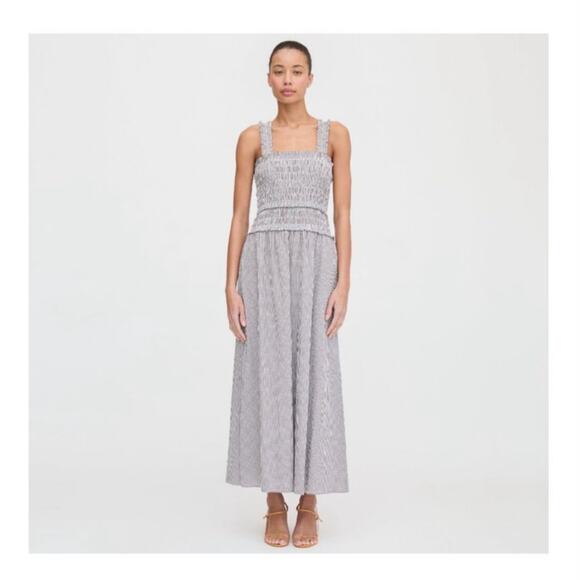 Hill House Home Dresses & Skirts - Hill House Home The Azalea Maxi Nap Dress - Chocolate Gingham Size XS